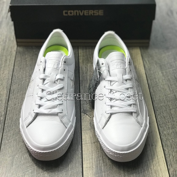 NWT Converse One Star OX White M AUTHENTIC - Picture 6 of 8